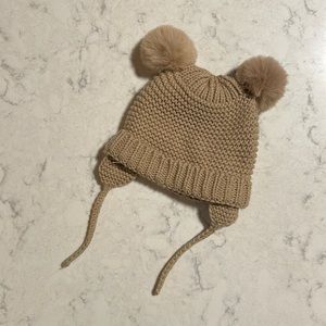 Zara knit Pom hat 6-12 mo